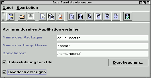 CLI-Bildschirm