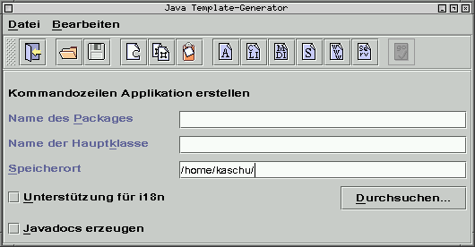CLI-Bildschirm